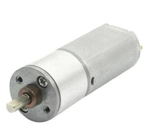 12V 1000 RPM 16mm Redüktörlü DC Motor | Özel Üretim Mini Sumo Motoru