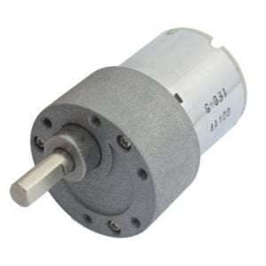 12V 100 RPM 37mm Redüktörlü Dc Motor