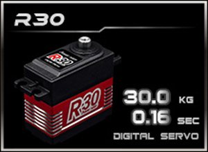 PowerHD Yüksek Voltaj Titanyum Dişlili Dijital Servo Motor - R30  180°