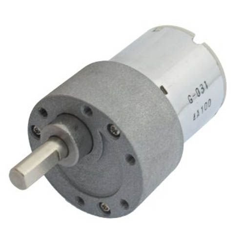 12V 200 RPM 37mm Redüktörlü Dc Motor