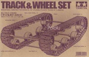 Tamiya 70100 Track and Wheel Set - Tamiya Teker Seti