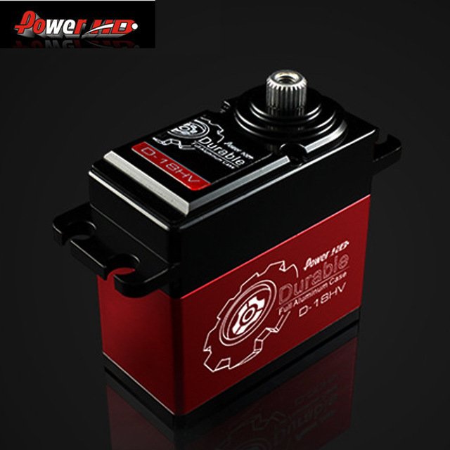 PowerHD Yüksek Voltajlı Çekirdeksiz Dijital Servo Motor - D-18HV