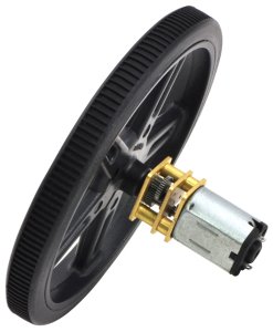 10:1 6V 3000 RPM Karbon Fırçalı Redüktörlü Mikro DC Motor