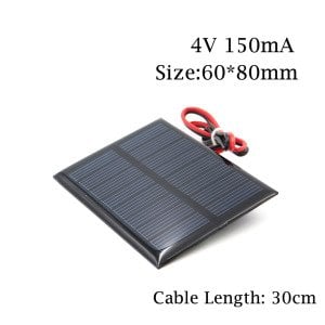 4v 150 Ma Güneş Paneli - Solar Pil
