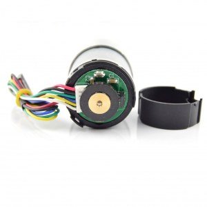 12V 37mm 100 Rpm Enkoderli 100:1 Redüktörlü DC Motor PL-2826