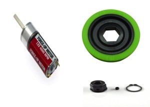 Hızlı Çizgi İzleyen Robot Motor Kiti - 4000 rpm Banebots