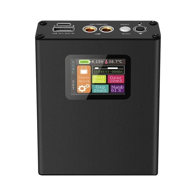 Taşınabilir 1.8 inch Lcd Ekranlı Punta Kaynak Makinesi