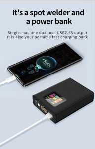 Taşınabilir 1.8 inch Lcd Ekranlı Punta Kaynak Makinesi