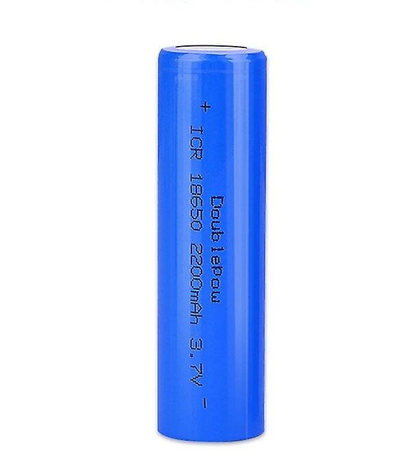 Doublepow 3.7V 2200mAh 18650 Li-ion Şarjlı Pil Başsız