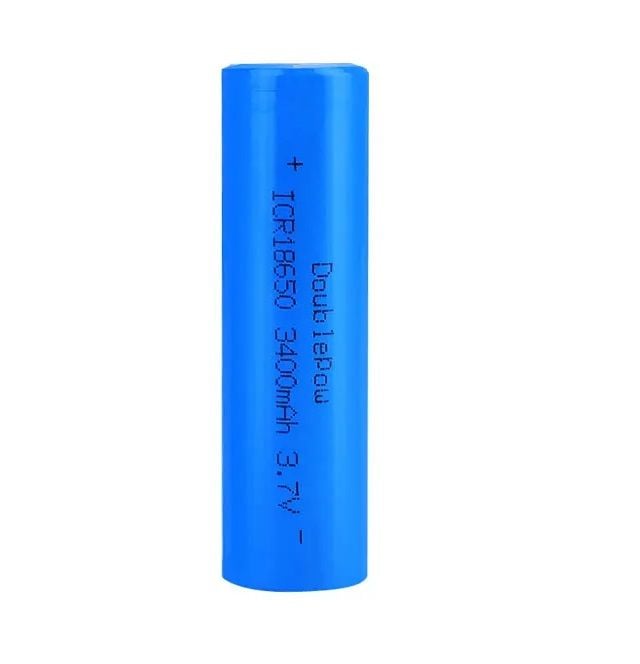 Doublepow 3.7V 3400mAh 18650 Li-ion Şarjlı Pil Başsız