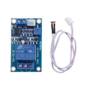 LDR Işık Sensörü Kontrollü Tekli Röle Kartı 12v XH-M131