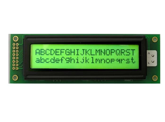 2x20 Yeşil Lcd Ekran 2002A