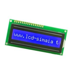 1X16 Mavi LCD Ekran 1601A