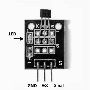 Hall Effect Sensör Kartı Ky-003