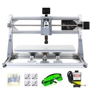 CNC3018 15000mW Lazerli CNC Makinesi - Tezgahı