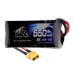 3s 550mah 80C Lipo Batarya 11.1V Pil
