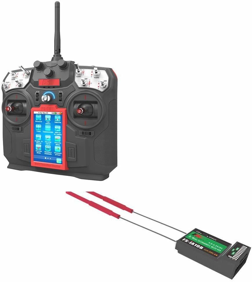 Flysky FS-İ8  2.4GHz 10 Kanal Kumanda ve FS-İA10B Alıcı