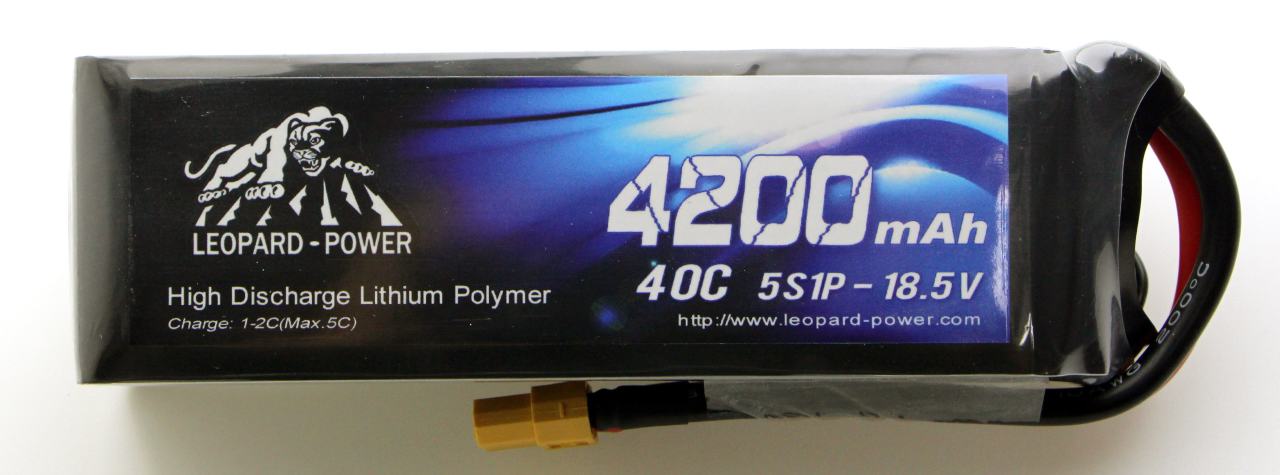 5s 4200mah 40C Lipo Batarya 18.5V Pil
