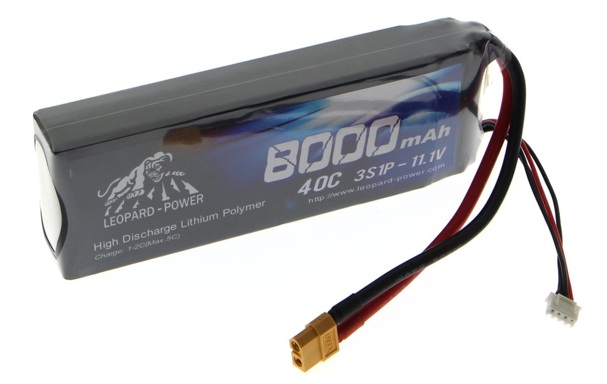 3s 8000mah 40C Lipo Batarya 11.1V Pil