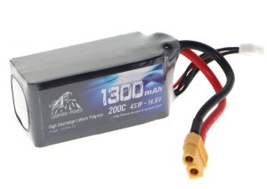 4s 1300mah 200C Lipo Batarya 14.8V Pil