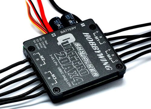 Quattro  Esc Fırçasız Motor Sürücü 25ax4