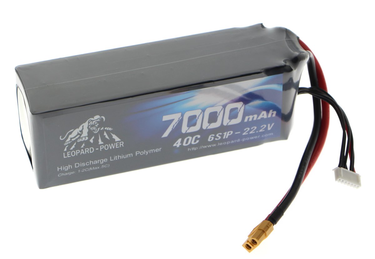 6s 7000 mah 40C Lipo Batarya 22.2V Pil