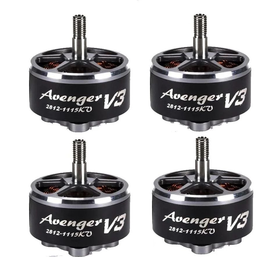 BrotherHobby Avenger 2812 V3 900kv Motor  ( 4 adet gönderilmektedir )