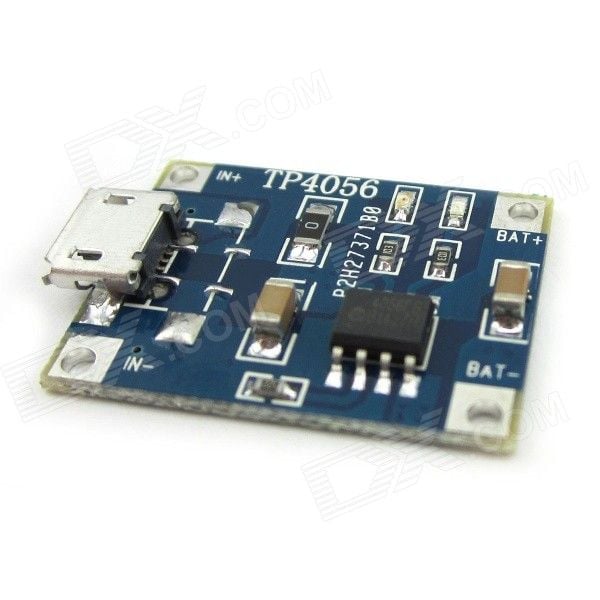 TP4056 1s 3.7v 1a Lipo pil  Şarj Cihazı - 5v 1a