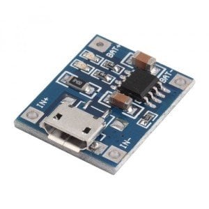 TP4056 1s 3.7v 1a Lipo pil  Şarj Cihazı - 5v 1a