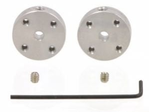 Pololu Universal Alüminyum 4mm Şaft Montaj Hub 4 mm Kaplin | M3 Delikli | 2 Adet