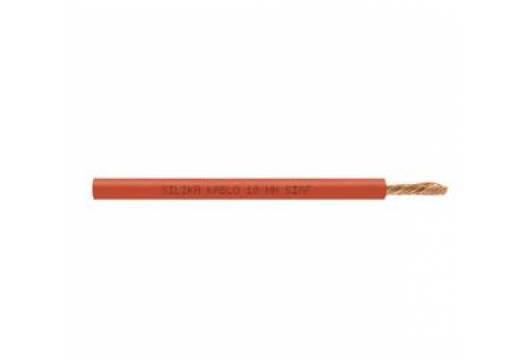 1 Metre SIAF 0.50 mm 20 Awg Tek damarlı Yanmaz silikon kablo KAHVERENGİ
