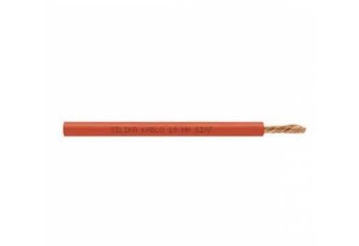 1 Metre SIAF 1 mm 18 Awg Tek damarlı Yanmaz silikon kablo KAHVERENGİ