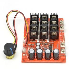 60A Motor Sürücü Hız Devresi  10v - 50v 3000W  PWM  12V 24V 48V