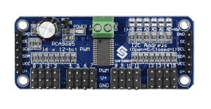 16 kanal  12 bit PWM / Servo sürücü Kartı I2C  PCA9685