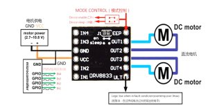Drv8833 2 Kanal Motor Sürücü