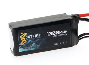 11.1V 1300mAh 25C Lipo Batarya 3S Pil
