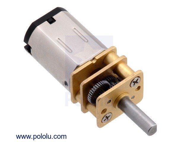 75:1 400 Rpm  Karbon Fırçalı Mikro Redüktörlü Motor  - 75:1 Micro Metal Gearmotor HPCB 6V pl-3064