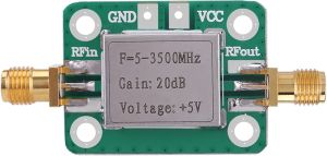 LNA 5-3500MHz 20dB kazanç geniş bant RF sinyal güç amplifikatörü