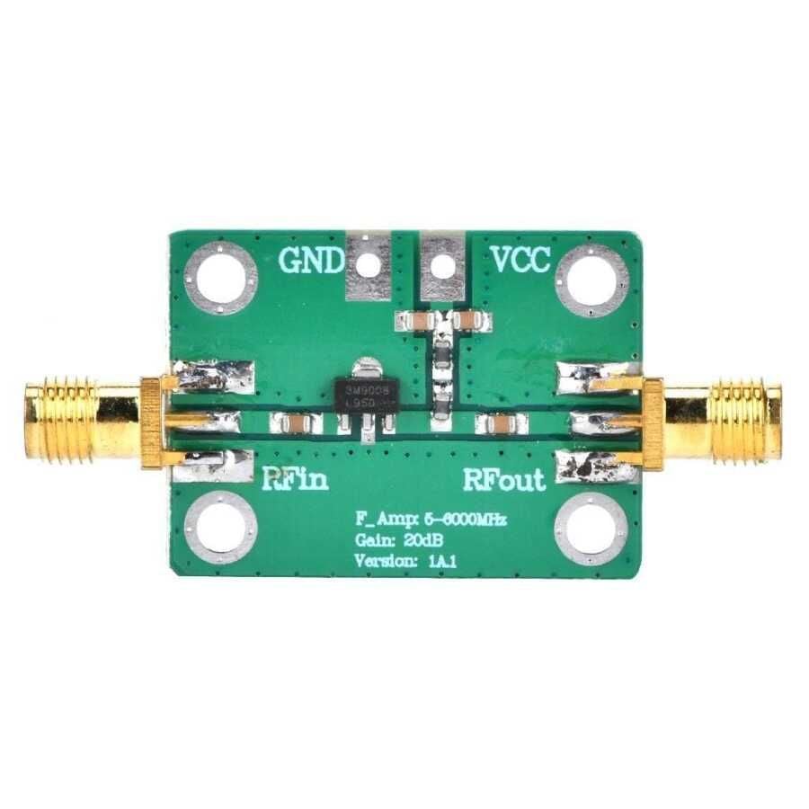 5‑6000MHz 20dB Düşük Gürültülü Geniş Bant Amplifikatör Modülü