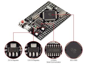 Mini Arduino Mega 2560 PRO - CH340