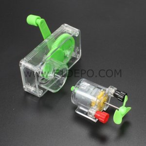 Mini Elektrik Jenaratörü diy - Demonte