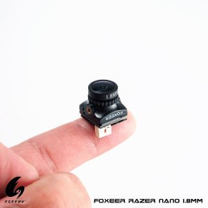 Orijinal Foxeer Razer  NANO 1200TVL 1.8mm Lens FPV kamera PAL/NTSC değiştirilebilir sistemi 4:3