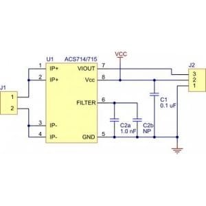 ACS714 Akım Sensörü | -30A / +30A