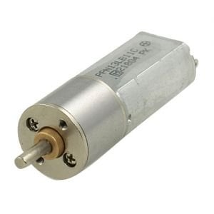 12V 1000 RPM 16mm Redüktörlü Dc Motor