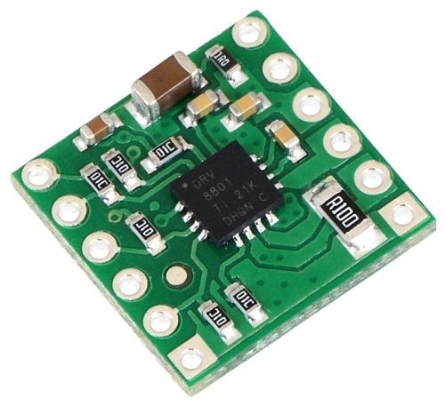 DRV8801 Tek Fırçalı Dc Motor Sürücü Devresi