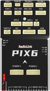 Radiolink PIX6 16 Kanal Uçuş Kontrol Kartı  Built-in BEC