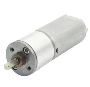 6V 1200RPM 16mm Redüktörlü Dc Motor | Özel Üretim Mini Sumo Motoru