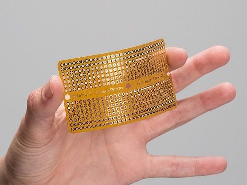 Adafruit Flex Perma-Proto Yarım Ölçekli Delikli Esnek-PCB