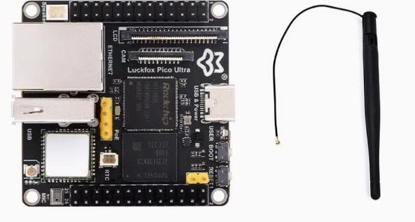 Luckfox Pico Ultra W Antenli RV1106