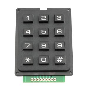 3x4 Matrix Tuş Takımı - Keypad
